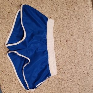 Blue and white OP shorts